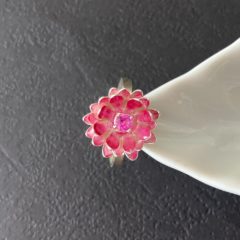 蓮の花　指輪