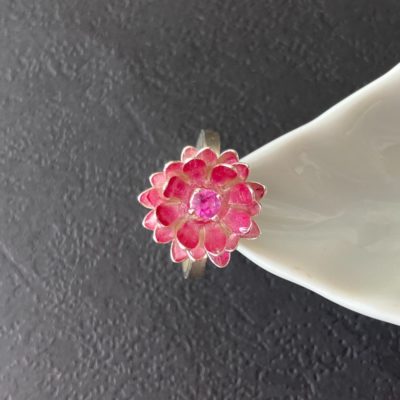 蓮の花　指輪